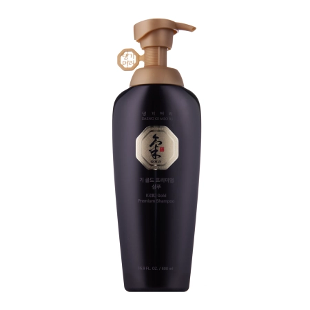 Daeng Gi Meo Ri – Ki Gold Premium Shampoo – Strengthening Shampoo for Dry and Brittle Hair – 500ml