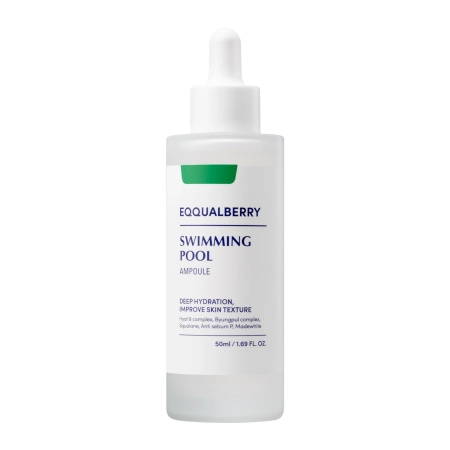 EQQUALBERRY – Swimming Pool Ampoule – Moisturizing and Soothing Ampoule for Face – 50ml