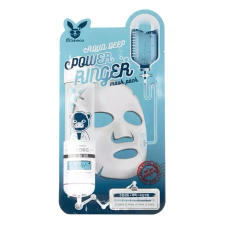 Elizavecca – Aqua Deep Power Ringer Mask – Hydrating Sheet Mask – 23ml