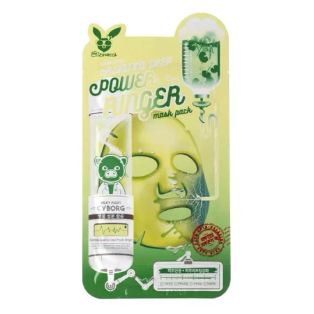 Elizavecca – Centella Deep Power Ringer Mask – Soothing Sheet Mask – 23ml