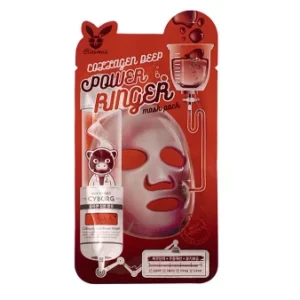 Elizavecca - Collagen Deep Power Ringer Mask Pack - Collagen Mask in a Sheet - 23ml
