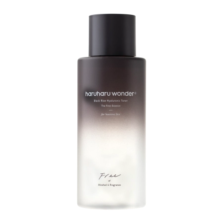 Haruharu Wonder – Black Rice Hyaluronic Toner Free – Fragrance Free Facial Moisturizing Toner with Rice Ferment – 300ml