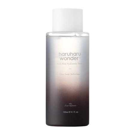 Haruharu Wonder – Black Rice Hyaluronic Toner – Moisturizing Face Toner with Rice Ferment – 150ml