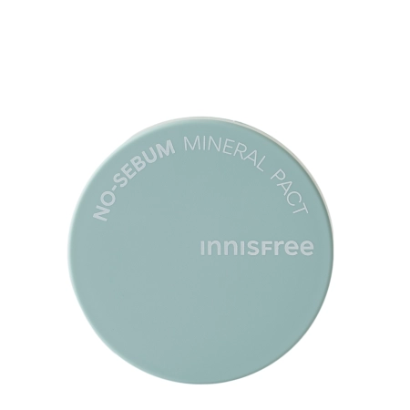 Innisfree – No Sebum Mineral Pact – Mineral Stone Powder – 8.5g
