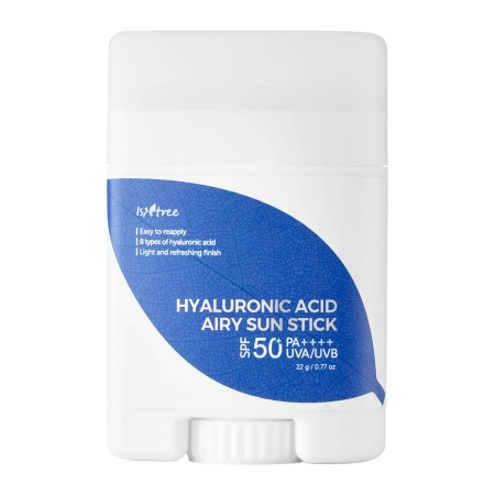 Isntree – Hyaluronic Acid Airy Sun Stick SPF 50+ PA ++++ – Sunscreen Stick – 22g