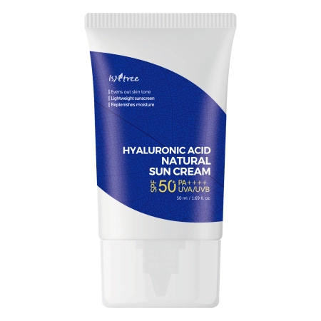 Isntree – Hyaluronic Acid Natural Sun Cream SPF50+/PA++++ – Mineral Filter Cream – 50ml