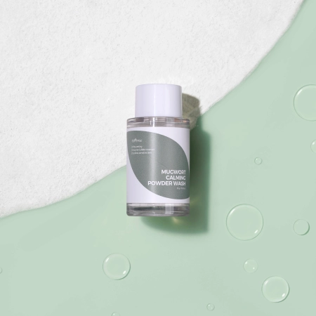 Isntree-Mugwort-Calming-Powder-Wash-Face-Wash-15g