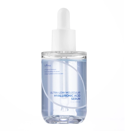 Isntree – Ultra – Low Molecular Hyaluronic Acid Serum – Hydrating Face Serum with Hyaluronic Acid – 50ml