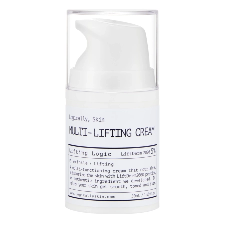 Logically, Skin – Multi-Lifting Cream – Moisturizing Face Cream with Peptides – 50ml