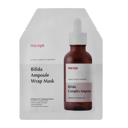 Ma:nyo – Factory Bifida Ampoule Wrap Mask – Hydrogel Moisturizing Mask – 35g
