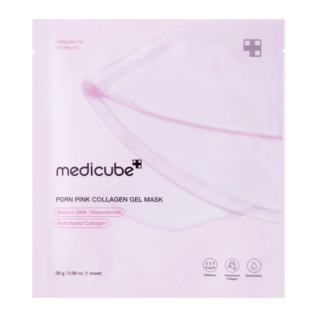 Medicube – PDRN Pink Collagen Jelly Gel Mask – Firming Hydrogel Face Mask – 1pc/28g