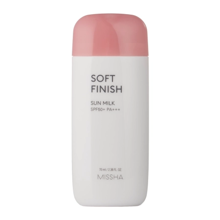 Missha – All-Around Safe Block Soft Finish Sun Milk SPF50+/PA+++ – Sunscreen – 70ml