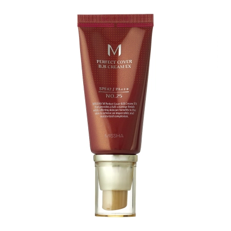 Missha – M Perfect Cover BB Cream SPF42/PA+++ – Covering BB Cream – No.25 Warm Beige – 50ml