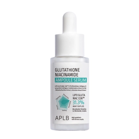 APLB – Glutathione Niacinamide Ampoule Serum – Brightening Face Serum – 40ml