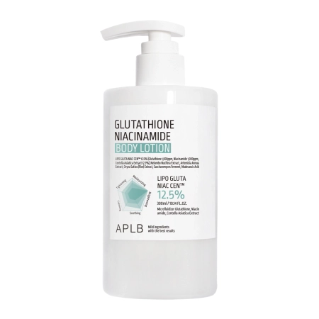 APLB – Glutathione Niacinamide Body Lotion – Brightening and Moisturizing Body Lotion – 300ml