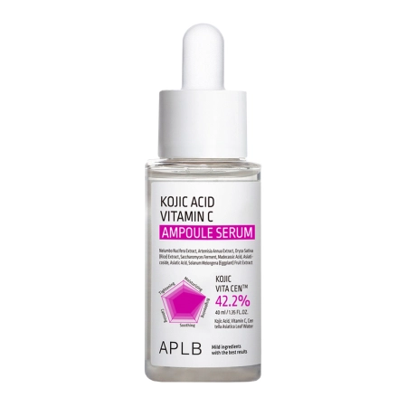 APLB – Kojic Acid Vitamin C Ampoule Serum – Revitalizing Facial Serum – 40ml