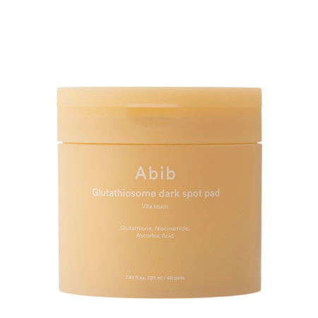 Abib – Glutathiosome Dark Spot Pad Vita Touch – Moisturizing and Illuminating Face Pads – 220ml/60pcs