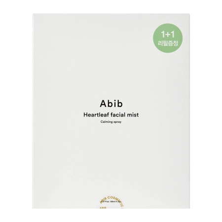 Abib – Heartleaf Facial Mist Calming Spray – Moisturizing Facial Mist – 150ml + 150ml refill