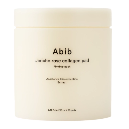 Abib – Jericho Rose Collagen Pad Firming Touch – Moisturizing and Firming Face Pads – 60pcs.