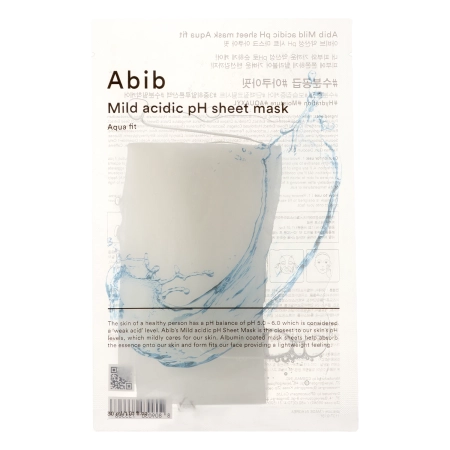 Abib – Mild Acidic pH Sheet Mask Aqua Fit – Gentle Sheet Mask – 30ml