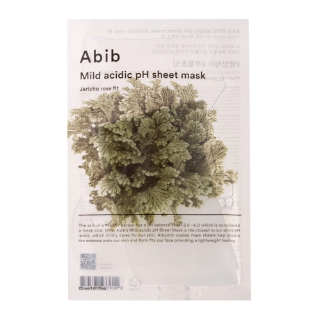 Abib – Mild Acidic pH Sheet Mask Jericho Rose Fit – Gentle Sheet Mask – 30ml