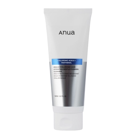 Anua – 8 Hyaluronic Acid Hydrating Gentle Foaming Cleanser – Moisturizing Foaming Facial Cleanser – 150ml
