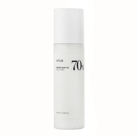 Anua – Heartleaf 70% Daily Lotion – Soothing and Moisturizing Facial Emulsion – 200ml