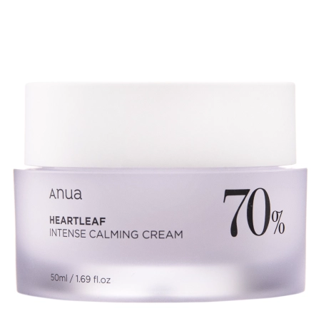 Anua – Heartleaf 70% Intense Calming Cream – Soothing Face Cream with Astragalus Extract – 50ml