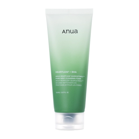 Anua – Heartleaf Quercetinol Pore Deep Cleansing Foam – 150ml