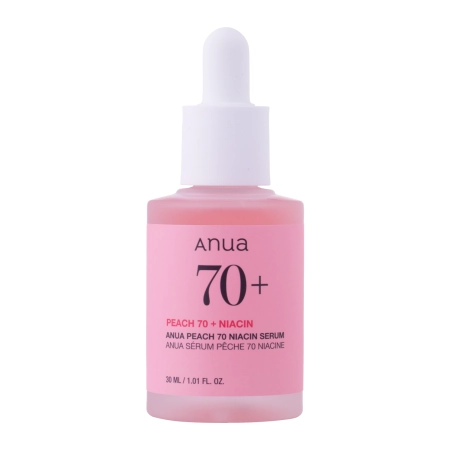 Anua – Peach 70% Niacinamide Serum – Brightening Serum with 70% Peach Extract – 30ml