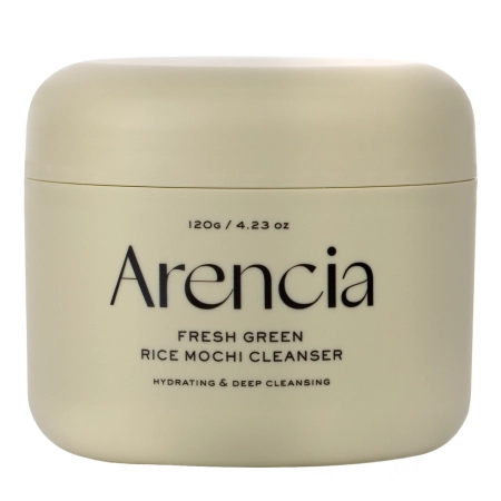 Arencia – Fresh Green Rice Mochi Cleanser – Moisturizing and Cleansing Face Wash – 120g