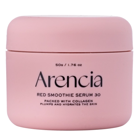 Arencia – Fresh Red Smoothie Serum 30 – Revitalizing Face Serum with Collagen – 50g
