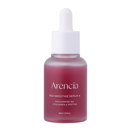 Arencia – Fresh Red Smoothie Serum 8 – Revitalizing Facial Serum – 30ml