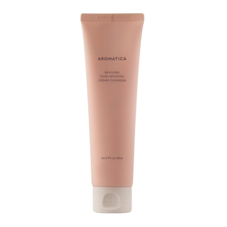 Aromatica – Reviving Rose Infuison Cream Cleanser – Rose Infuison Cream Gel Face Wash – 145ml