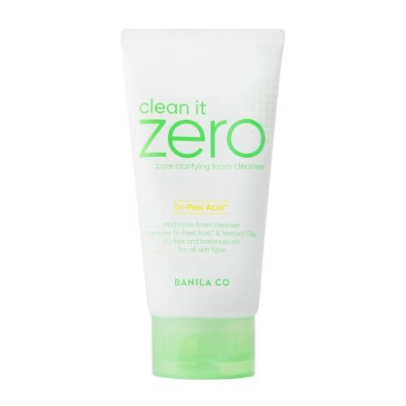 Banila Co – Clean It Zero Foam Cleanser Pore Clarifying – Creamy Cleansing Foam for Face Wash – 150ml