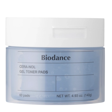Biodance – Cera-nol Gel Toner Pads – Gel Facial Moisturizing Pads – 60pcs