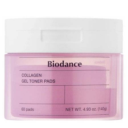 Biodance – Collagen Gel Toner Pads – Firming Collagen Facial Pads – 60pcs