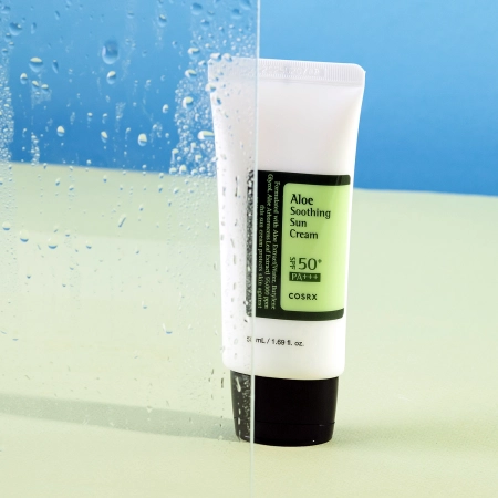 COSRX – Aloe Soothing Sun Cream SPF50+/PA+++ – Moisturizing Sunscreen – 50ml
