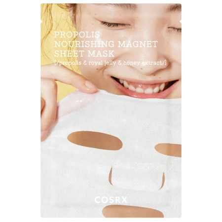 COSRX – Full Fit Propolis Nourishing Magnet Sheet Mask – Nourishing Sheet Mask with Propolis – 21ml