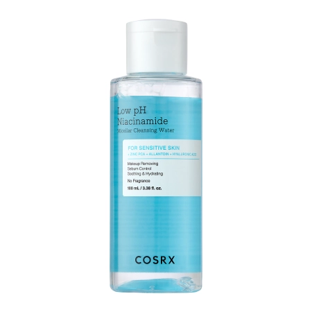 COSRX – Low pH Niacinamide Cleansing Water – Low pH Niacinamide Micellar Water – 100ml