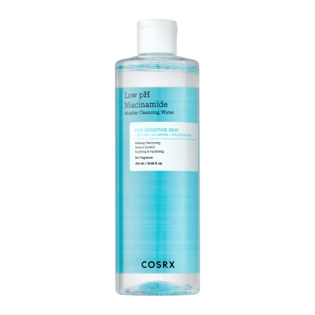 COSRX – Low pH Niacinamide Cleansing Water – Low pH Niacinamide Micellar Water – 400ml