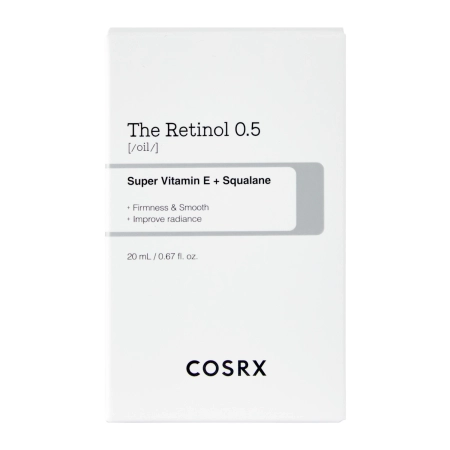 COSRX – The Retinol 0.5 Oil – Oil Serum with Retinol – 20ml