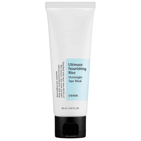 COSRX – Ultimate Nourishing Rice Overnight Spa Mask – Nourishing Night Mask with Rice Extract – 60ml