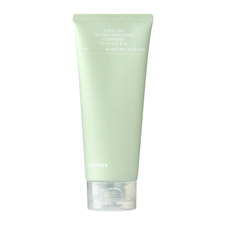 Celimax – Ji.Woo.Gae Cica BHA Acne Foam Cleansing – Purifying Foam for Acne Skin – 150ml