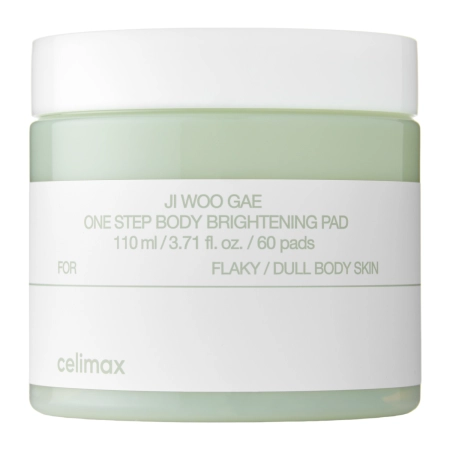 Celimax – Ji.Woo.Gae One Step Body Brightening Pad – Peeling Body Flakes – 60pcs