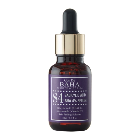 Cos De BAHA – S4 Salicylic Acid BHA 4% Serum – Salicylic Acid Serum – 30ml