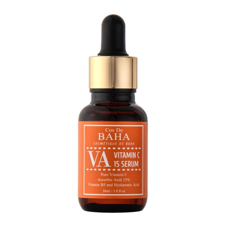 Cos De Baha – VA Vitamin C Serum Ascorbic Acid – Serum with 15% Ascorbic Acid – 30ml