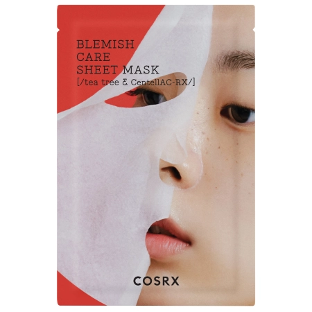 Cosrx – AC Collection Blemish Care Sheet Mask – Skin Imperfections Control Mask with Tea Tree Extract – 26g