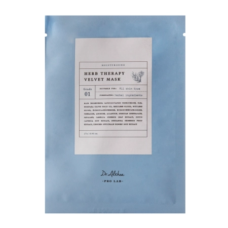 Dr. Althea – Herb Therapy Velvet Mask – Moisturizing Sheet Mask – 27g