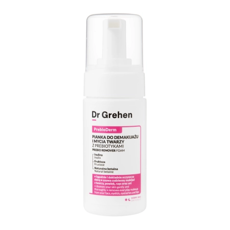 Dr. Grehen – PrebioDerm – Prebio Remover Foam – Makeup Remover and Face Wash with Prebiotics – 100ml